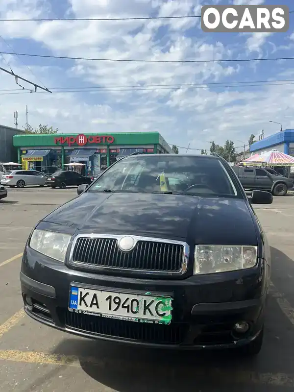 Универсал Skoda Fabia 2006 1.39 л. Ручная / Механика обл. Киевская, Киев - Фото 1/4