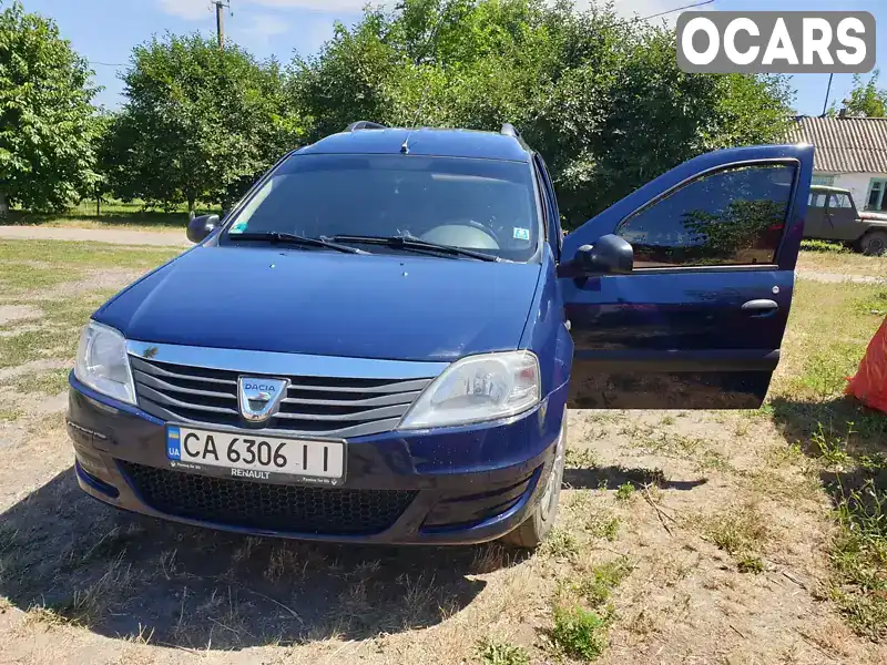 Седан Dacia Logan 2012 1.6 л. Ручна / Механіка обл. Черкаська, Тальне - Фото 1/21