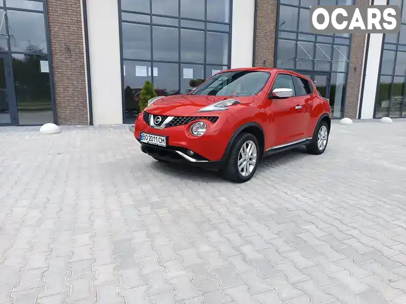 Внедорожник / Кроссовер Nissan Juke 2017 1.6 л. Вариатор обл. Тернопольская, Тернополь - Фото 1/10