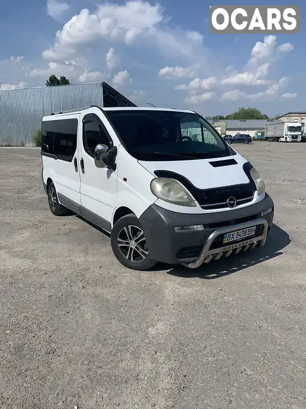 Мінівен Opel Vivaro 2005 1.87 л. Ручна / Механіка обл. Хмельницька, Хмельницький - Фото 1/21