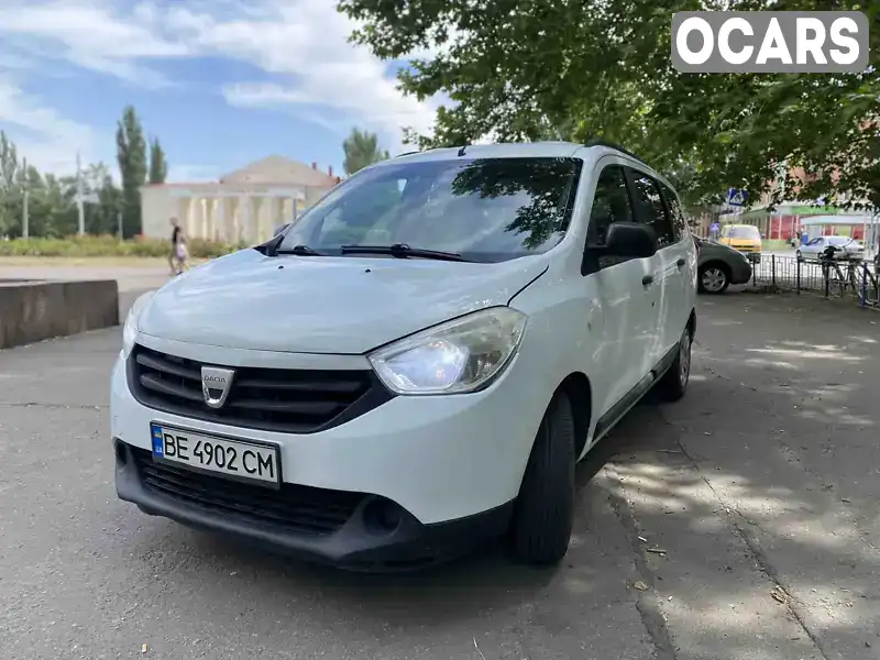 Мінівен Dacia Lodgy 2012 1.46 л. Ручна / Механіка обл. Миколаївська, Миколаїв - Фото 1/19