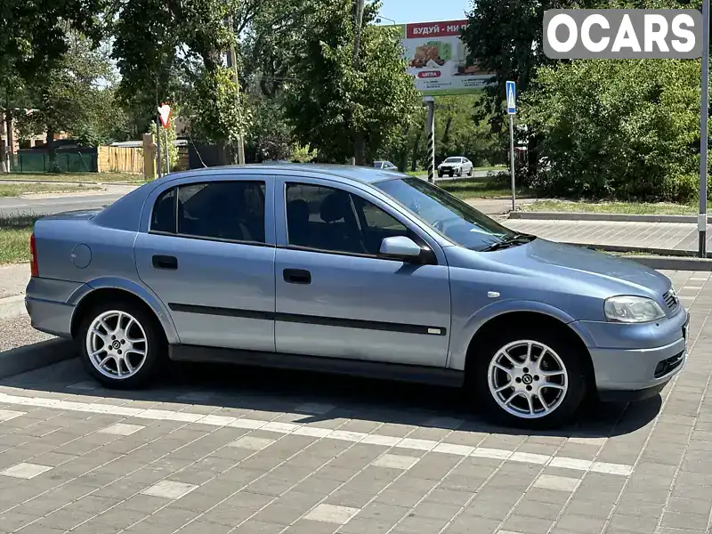 Седан Opel Astra 2003 1.6 л. Ручная / Механика обл. Черкасская, Черкассы - Фото 1/21