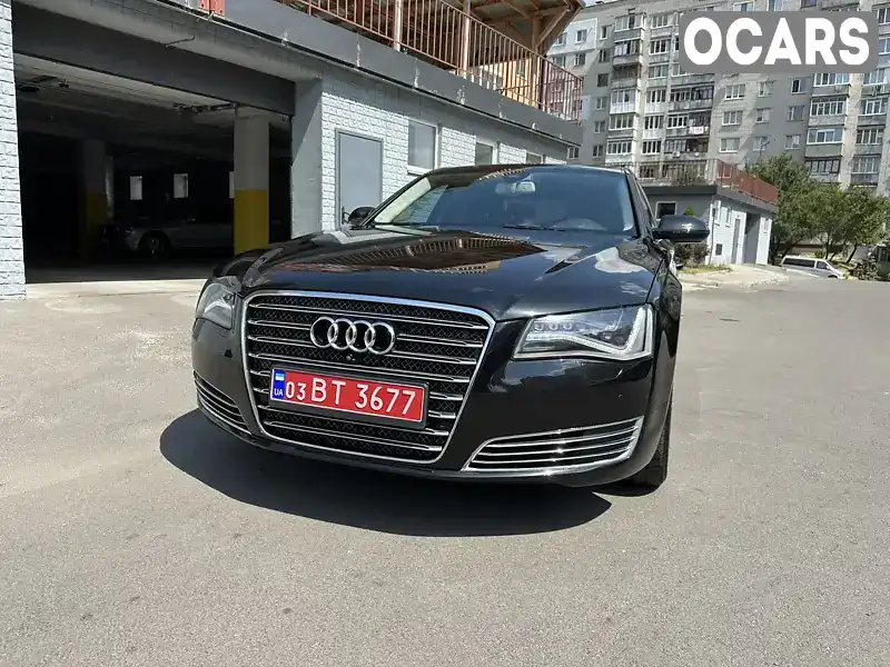 Седан Audi A8 2013 3 л. Автомат обл. Киевская, Белая Церковь - Фото 1/21