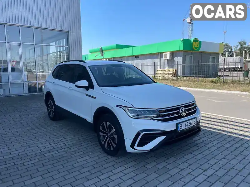 Позашляховик / Кросовер Volkswagen Tiguan 2022 1.98 л. Автомат обл. Полтавська, Полтава - Фото 1/21