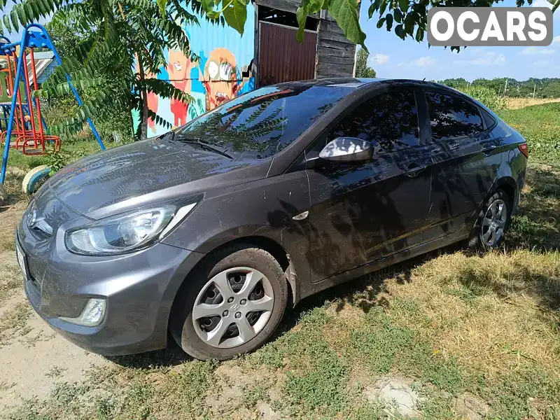 Седан Hyundai Accent 2012 1.4 л. Ручная / Механика обл. Житомирская, Ружин - Фото 1/10