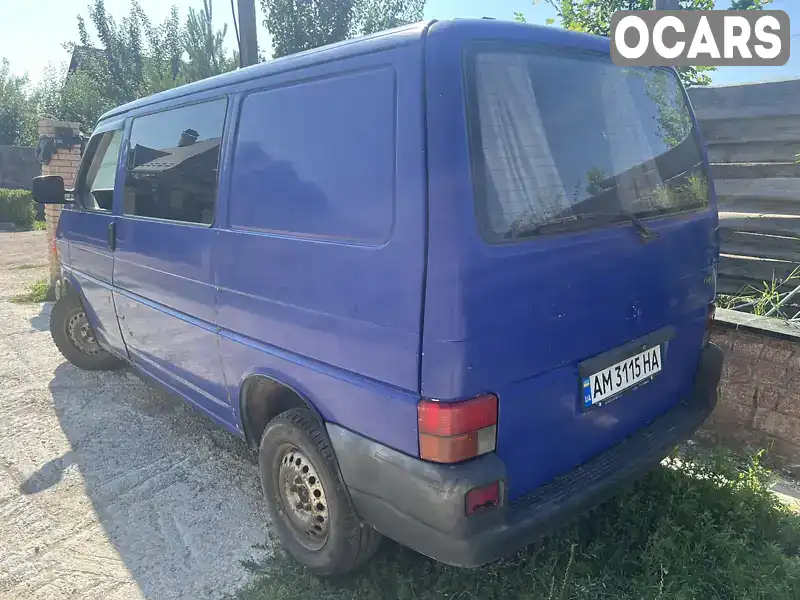 Мінівен Volkswagen Transporter 1997 2.5 л. Ручна / Механіка обл. Житомирська, Житомир - Фото 1/2