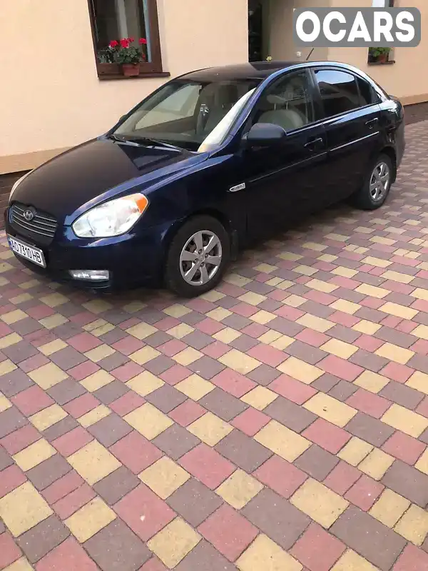 Седан Hyundai Accent 2008 1.6 л. Ручная / Механика обл. Закарпатская, location.city.siltse - Фото 1/5