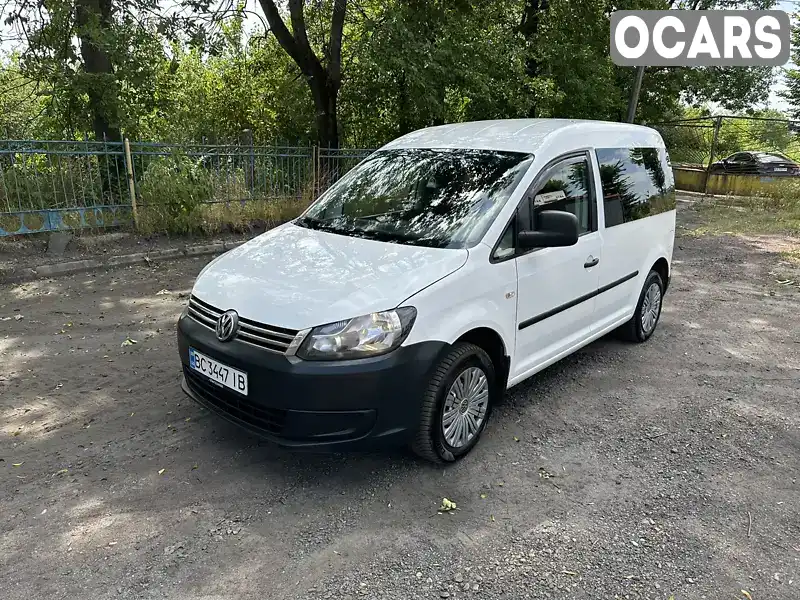 Минивэн Volkswagen Caddy 2014 1.6 л. Ручная / Механика обл. Львовская, Червоноград - Фото 1/21