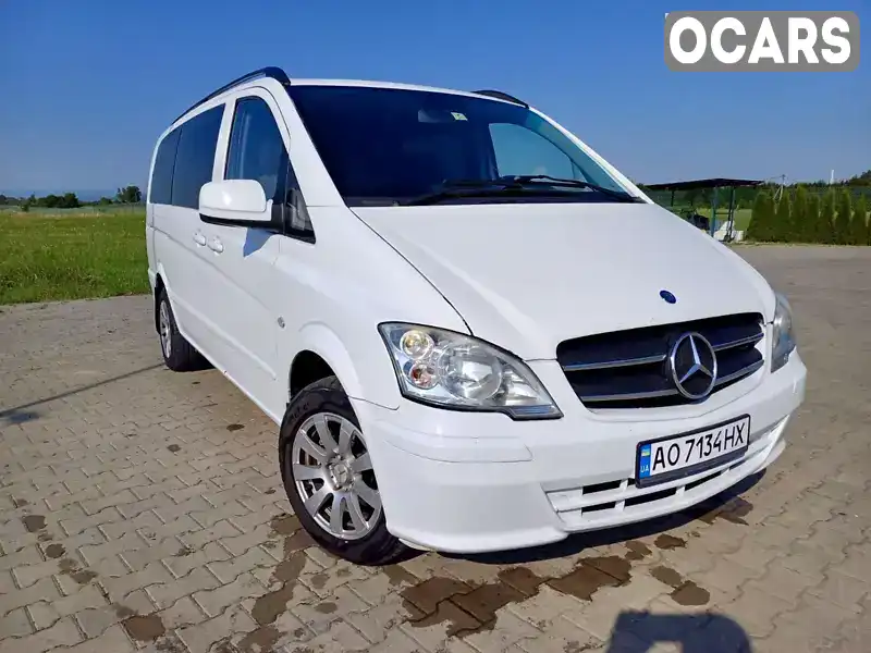 Минивэн Mercedes-Benz Vito 2013 2.14 л. Ручная / Механика обл. Закарпатская, Тячев - Фото 1/21