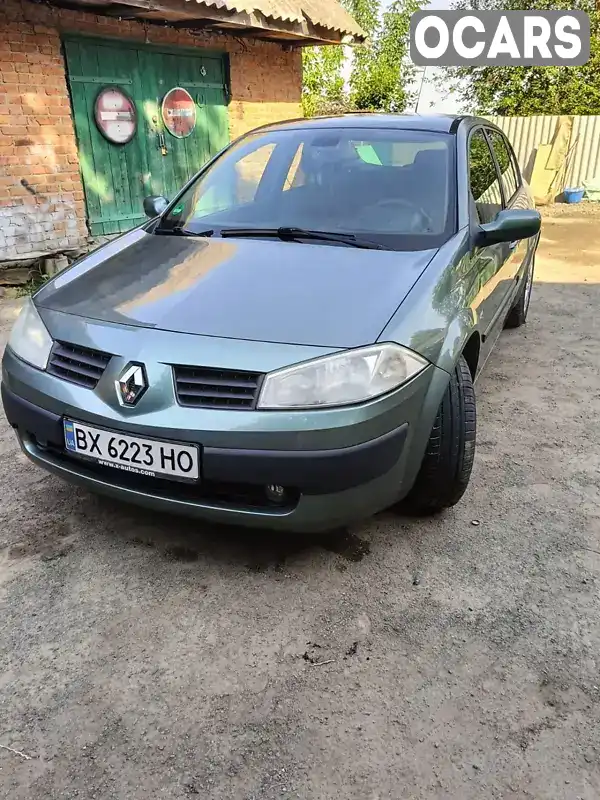 Седан Renault Megane 2003 1.6 л. Ручна / Механіка обл. Хмельницька, Хмельницький - Фото 1/15