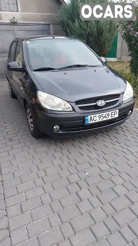 Хетчбек Hyundai Getz 2007 1.09 л. Ручна / Механіка обл. Волинська, Іваничі - Фото 1/14