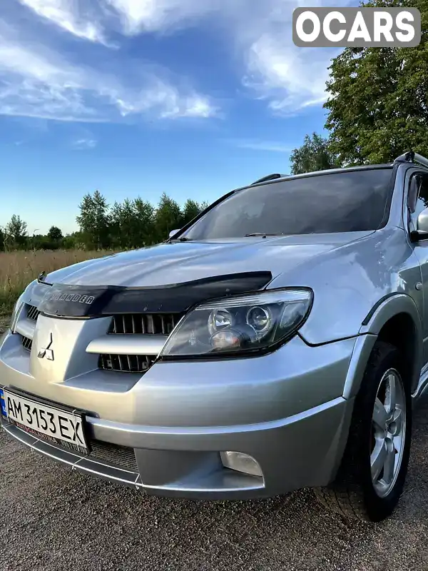 Позашляховик / Кросовер Mitsubishi Outlander 2005 2.4 л. Автомат обл. Житомирська, Коростишів - Фото 1/21