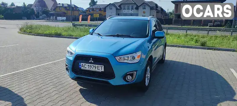 Внедорожник / Кроссовер Mitsubishi ASX 2013 1.59 л. Ручная / Механика обл. Волынская, Луцк - Фото 1/20