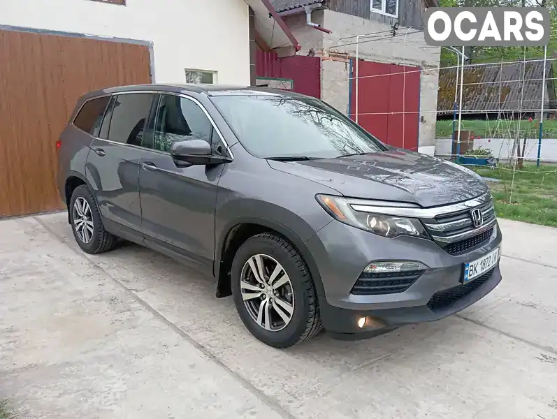 Позашляховик / Кросовер Honda Pilot 2016 3.47 л. Автомат обл. Рівненська, Рівне - Фото 1/21