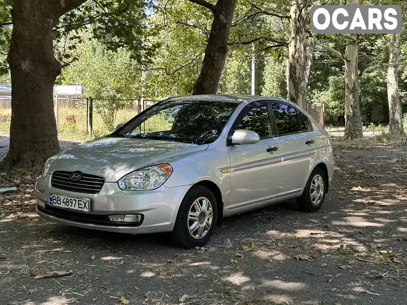 Седан Hyundai Accent 2008 1.4 л. обл. Одесская, Одесса - Фото 1/21