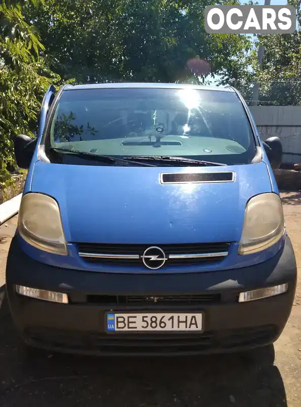 Мінівен Opel Vivaro 2003 1.87 л. Ручна / Механіка обл. Миколаївська, Вознесенськ - Фото 1/14