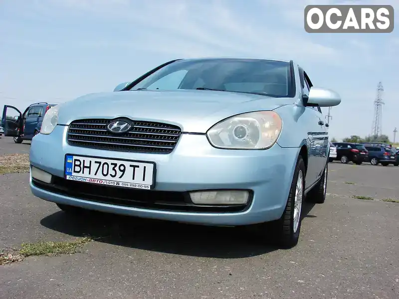 Седан Hyundai Accent 2008 1.5 л. Ручна / Механіка обл. Одеська, Одеса - Фото 1/21