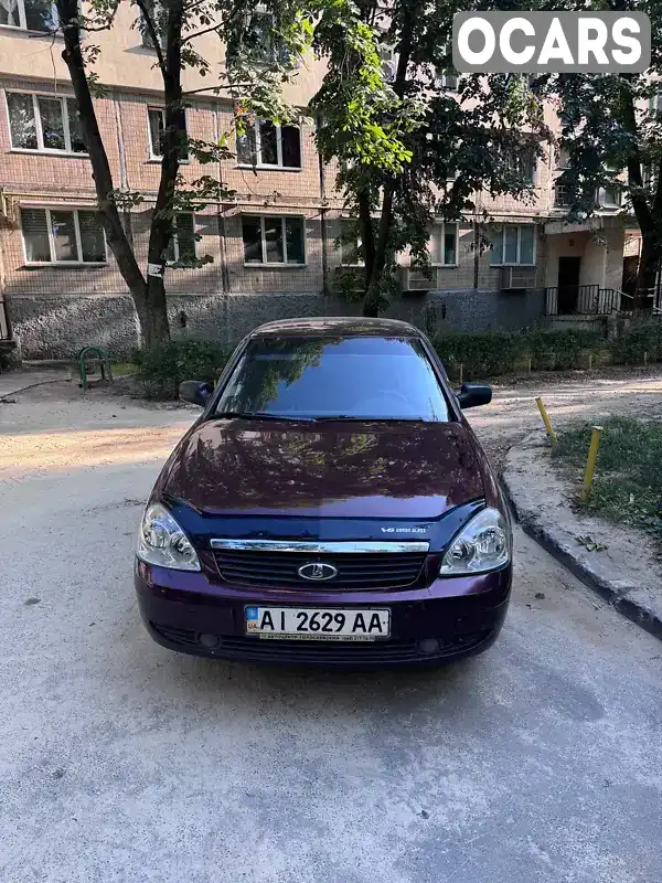 Седан ВАЗ / Lada 2170 Priora 2008 1.5 л. Ручна / Механіка обл. Київська, Вишневе - Фото 1/21