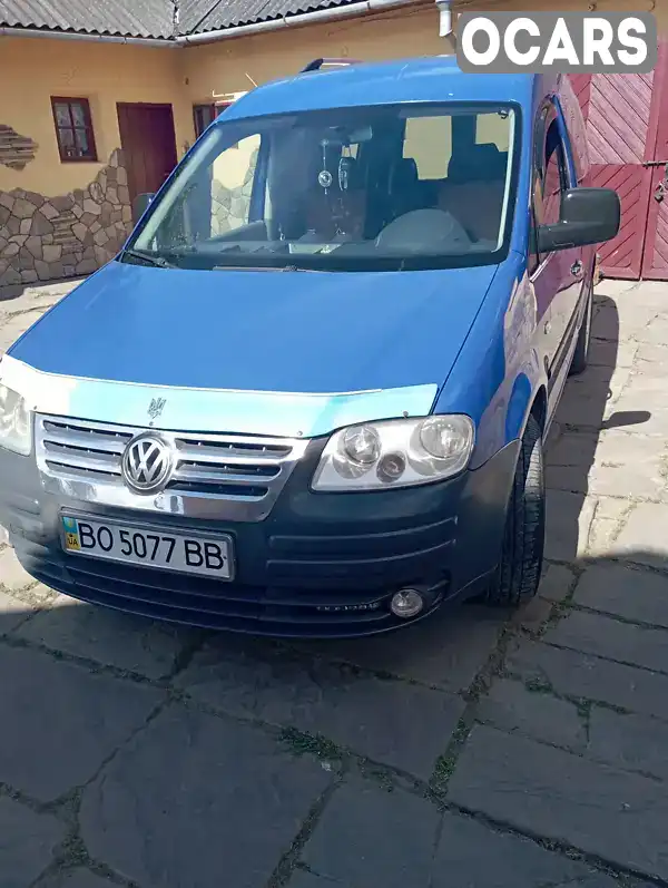 Мінівен Volkswagen Caddy 2006 1.9 л. Ручна / Механіка обл. Тернопільська, Тернопіль - Фото 1/11