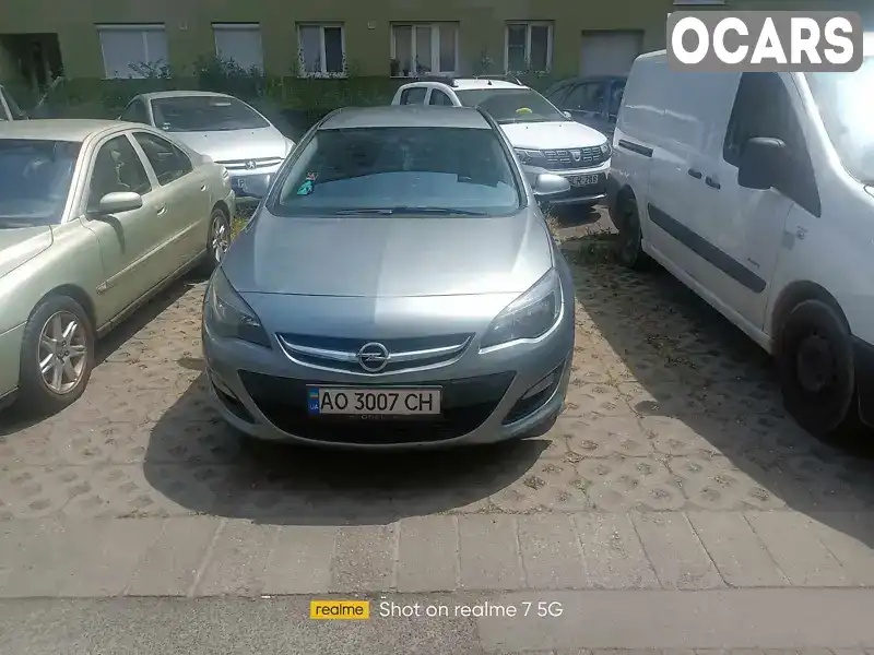 Універсал Opel Astra 2013 null_content л. Ручна / Механіка обл. Закарпатська, Ужгород - Фото 1/16