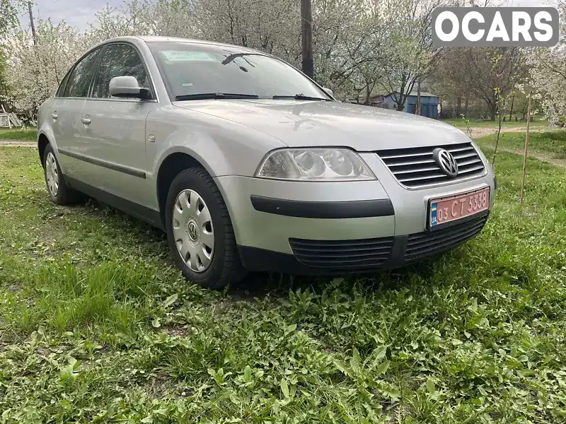 Седан Volkswagen Passat 2002 1.6 л. Ручная / Механика обл. Харьковская, location.city.komsomolske - Фото 1/14