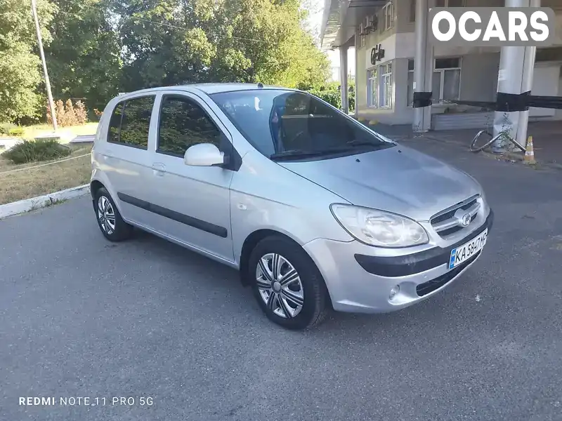 Хетчбек Hyundai Getz 2007 1.4 л. Автомат обл. Київська, Київ - Фото 1/12