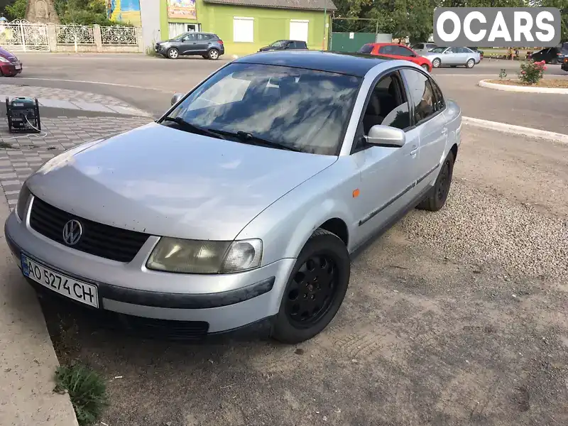 Седан Volkswagen Passat 1997 1.9 л. Ручна / Механіка обл. Закарпатська, Ужгород - Фото 1/6