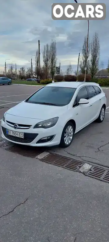 Універсал Opel Astra 2013 1.69 л. Ручна / Механіка обл. Львівська, location.city.skhidnytsia - Фото 1/20