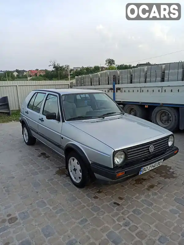 Хетчбек Volkswagen Golf 1988 1.6 л. Ручна / Механіка обл. Тернопільська, Тернопіль - Фото 1/18