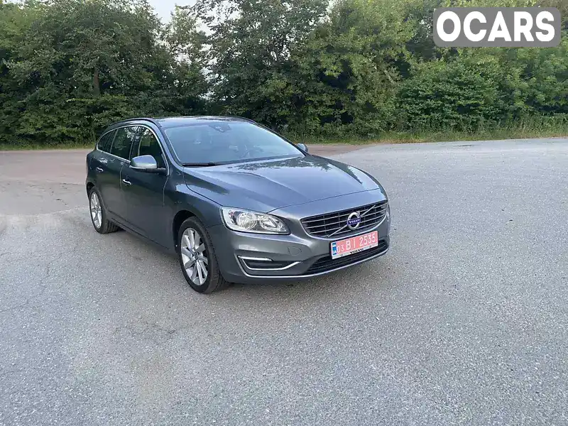 Универсал Volvo V60 2016 2 л. Ручная / Механика обл. Житомирская, Житомир - Фото 1/7