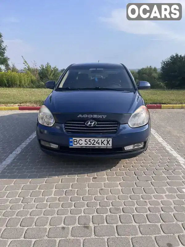 Седан Hyundai Accent 2007 1.4 л. Ручна / Механіка обл. Львівська, Львів - Фото 1/15