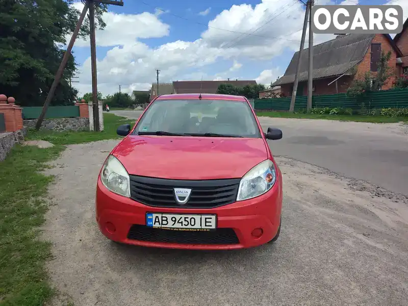 Хэтчбек Dacia Sandero 2009 1.4 л. Ручная / Механика обл. Винницкая, Винница - Фото 1/14