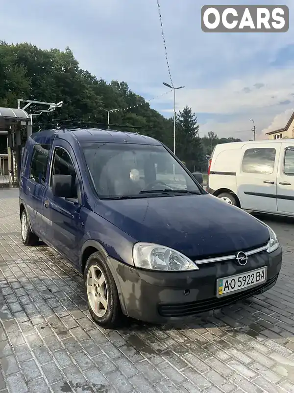 Мінівен Opel Combo 2004 1.7 л. Ручна / Механіка обл. Закарпатська, Тячів - Фото 1/8