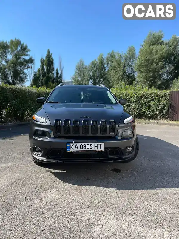 Внедорожник / Кроссовер Jeep Cherokee 2017 3.24 л. Автомат обл. Киевская, Вышневое - Фото 1/18