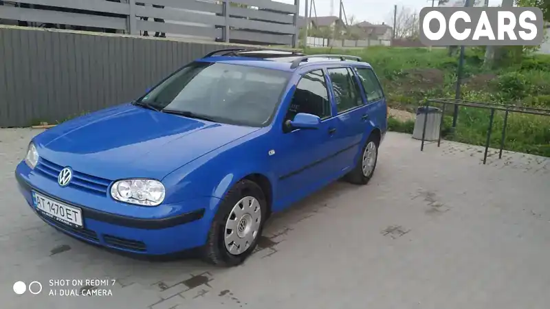 Універсал Volkswagen Golf 2001 1.6 л. обл. Івано-Франківська, Городенка - Фото 1/17