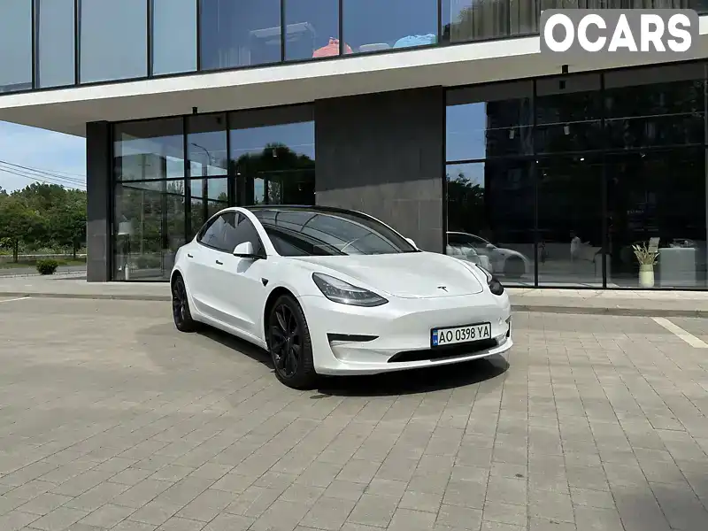 Седан Tesla Model 3 2019 null_content л. Автомат обл. Закарпатська, Ужгород - Фото 1/14