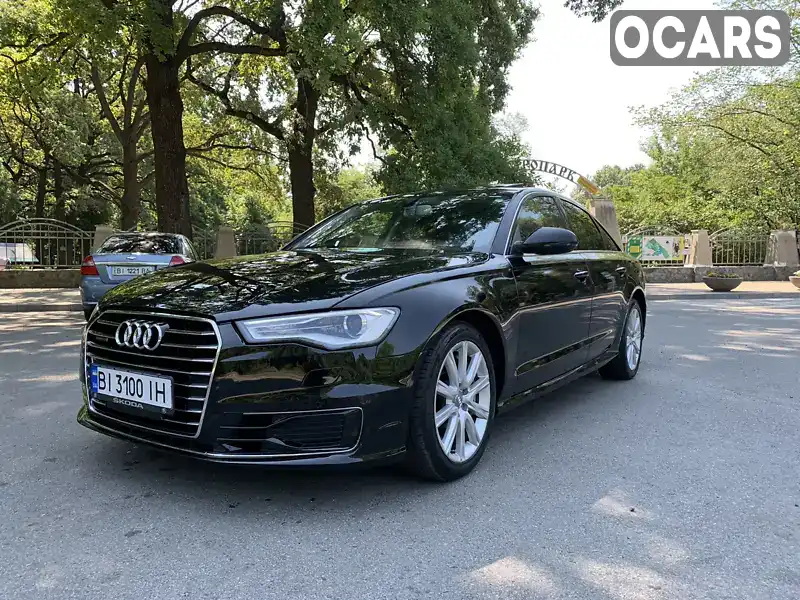 Седан Audi A6 2015 1.98 л. Автомат обл. Полтавська, Полтава - Фото 1/21