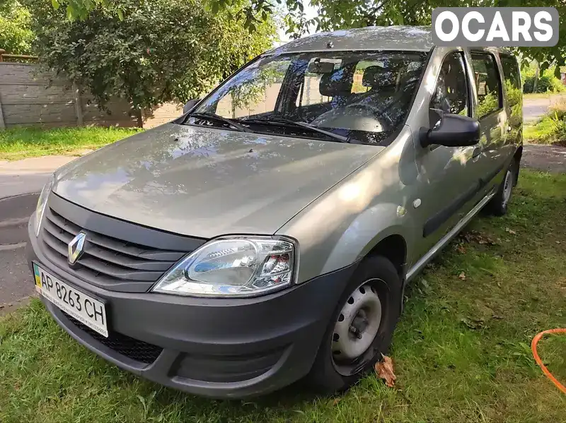 Універсал Renault Logan 2012 1.6 л. Ручна / Механіка обл. Запорізька, Запоріжжя - Фото 1/12