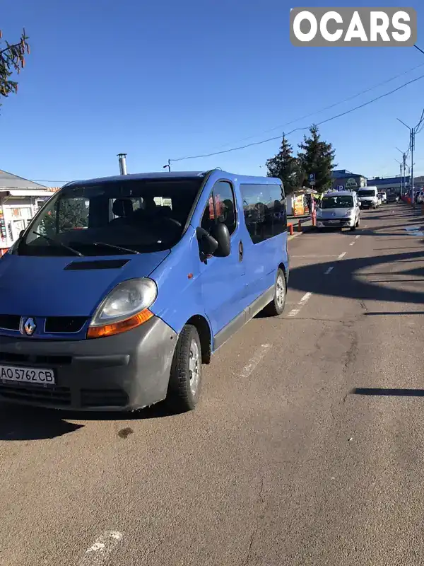 Минивэн Renault Trafic 2002 1.87 л. Ручная / Механика обл. Закарпатская, Ужгород - Фото 1/7