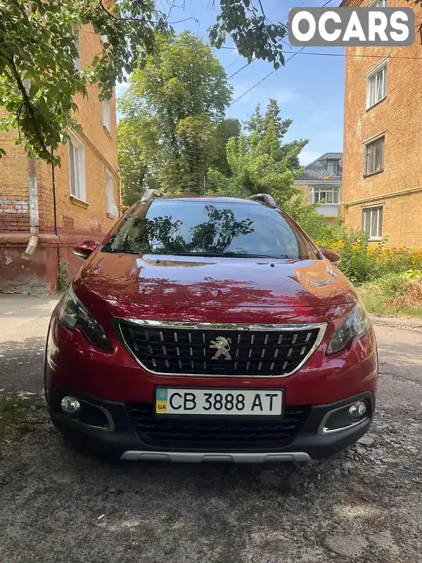 Внедорожник / Кроссовер Peugeot 2008 2017 1.2 л. Автомат обл. Черниговская, Чернигов - Фото 1/20