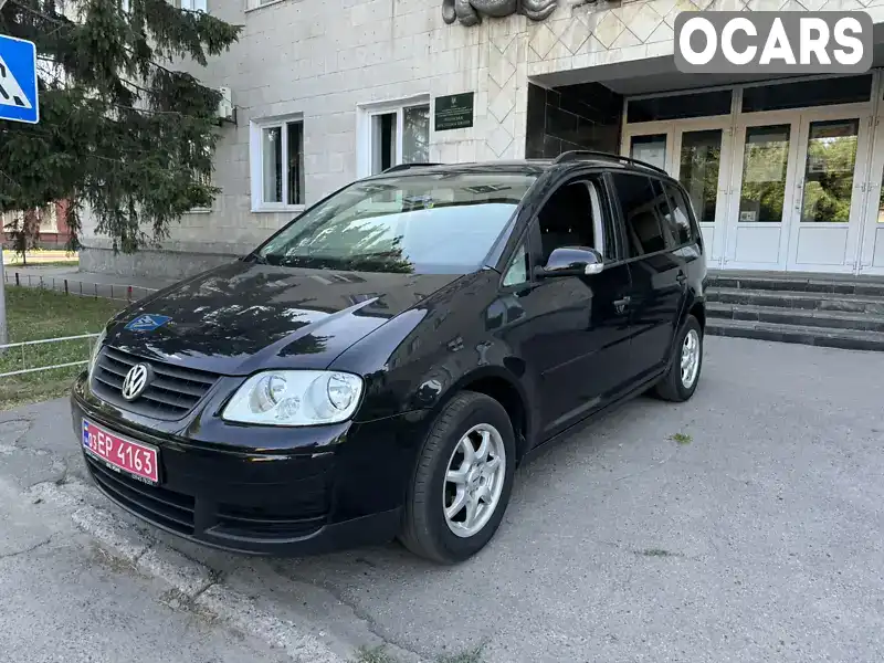 Мінівен Volkswagen Touran 2005 1.6 л. Ручна / Механіка обл. Полтавська, Лубни - Фото 1/21