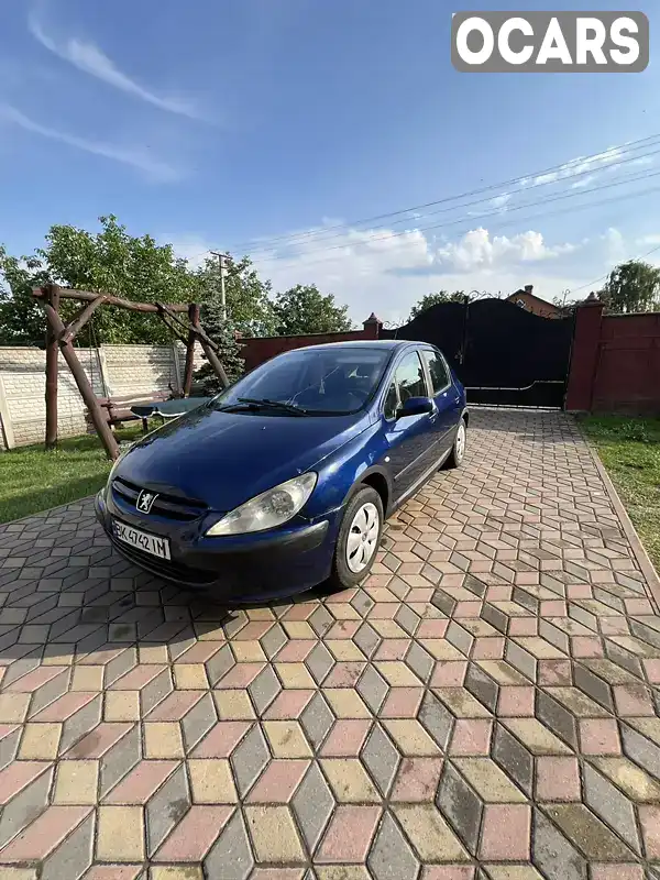 Хетчбек Peugeot 307 2003 1.6 л. Ручна / Механіка обл. Рівненська, Рівне - Фото 1/12