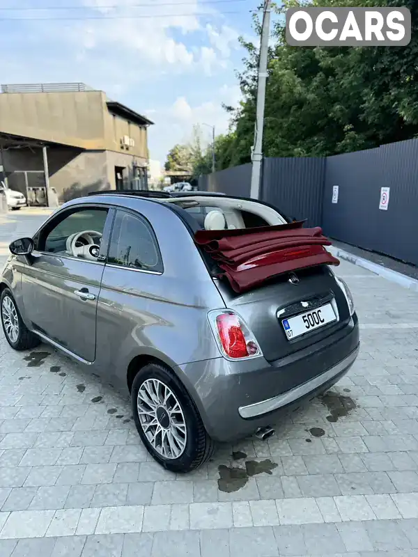 Кабріолет Fiat 500 2012 1.24 л. Ручна / Механіка обл. Закарпатська, Ужгород - Фото 1/21