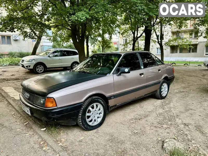 Седан Audi 80 1987 1.8 л. Ручна / Механіка обл. Чернівецька, Чернівці - Фото 1/13