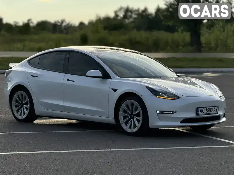 Седан Tesla Model 3 2021 null_content л. Автомат обл. Волинська, Луцьк - Фото 1/14