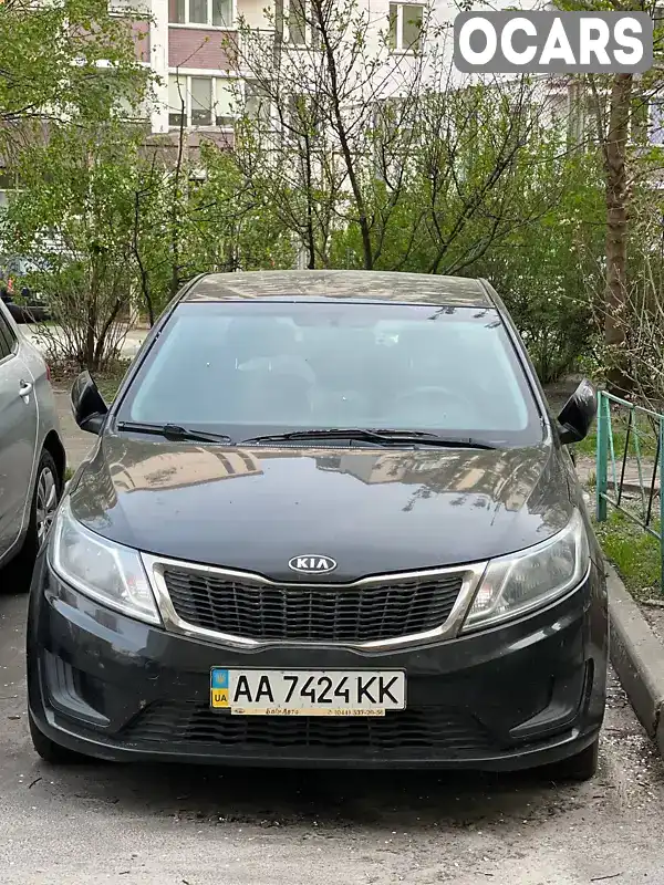 Седан Kia Rio 2012 1.4 л. Ручная / Механика обл. Киевская, Киев - Фото 1/8