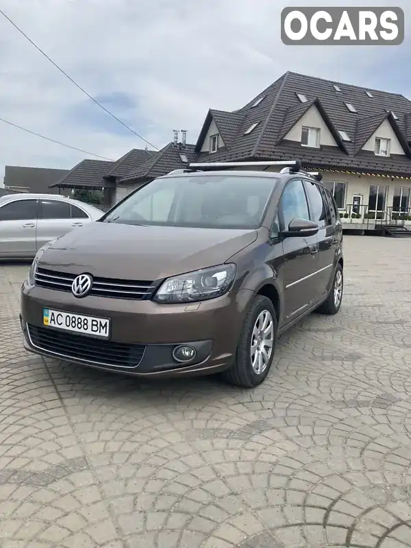 Минивэн Volkswagen Touran 2010 1.97 л. Автомат обл. Волынская, Луцк - Фото 1/21