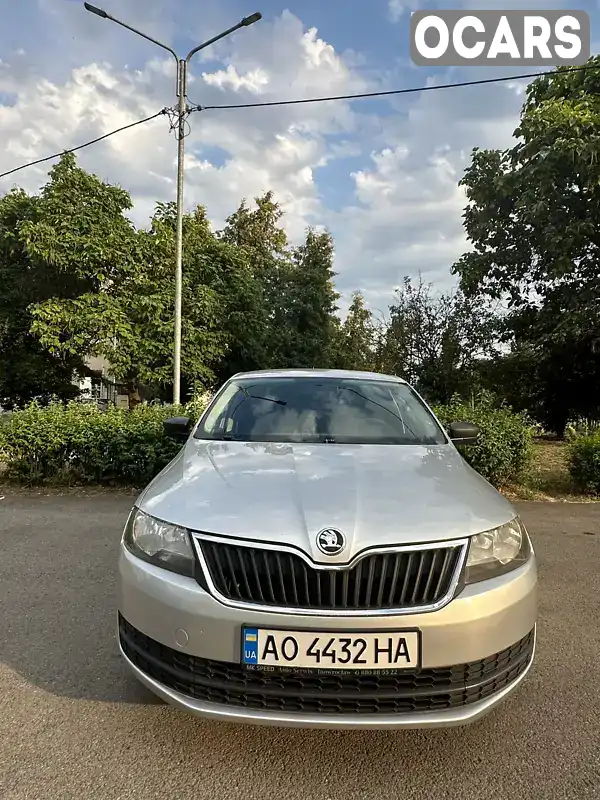 Ліфтбек Skoda Rapid 2015 1.42 л. Ручна / Механіка обл. Закарпатська, Ужгород - Фото 1/15