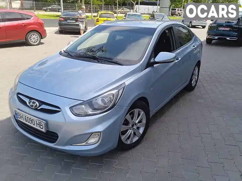 Седан Hyundai Accent 2012 1.59 л. Автомат обл. Одесская, Одесса - Фото 1/19