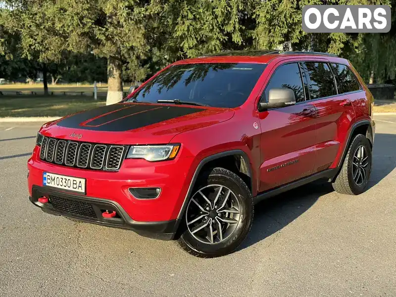 Позашляховик / Кросовер Jeep Grand Cherokee 2019 3.6 л. Автомат обл. Сумська, Ромни - Фото 1/21